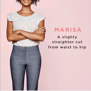 ANN TAYLOR LOFT Marisa Crop Pants Size 4P